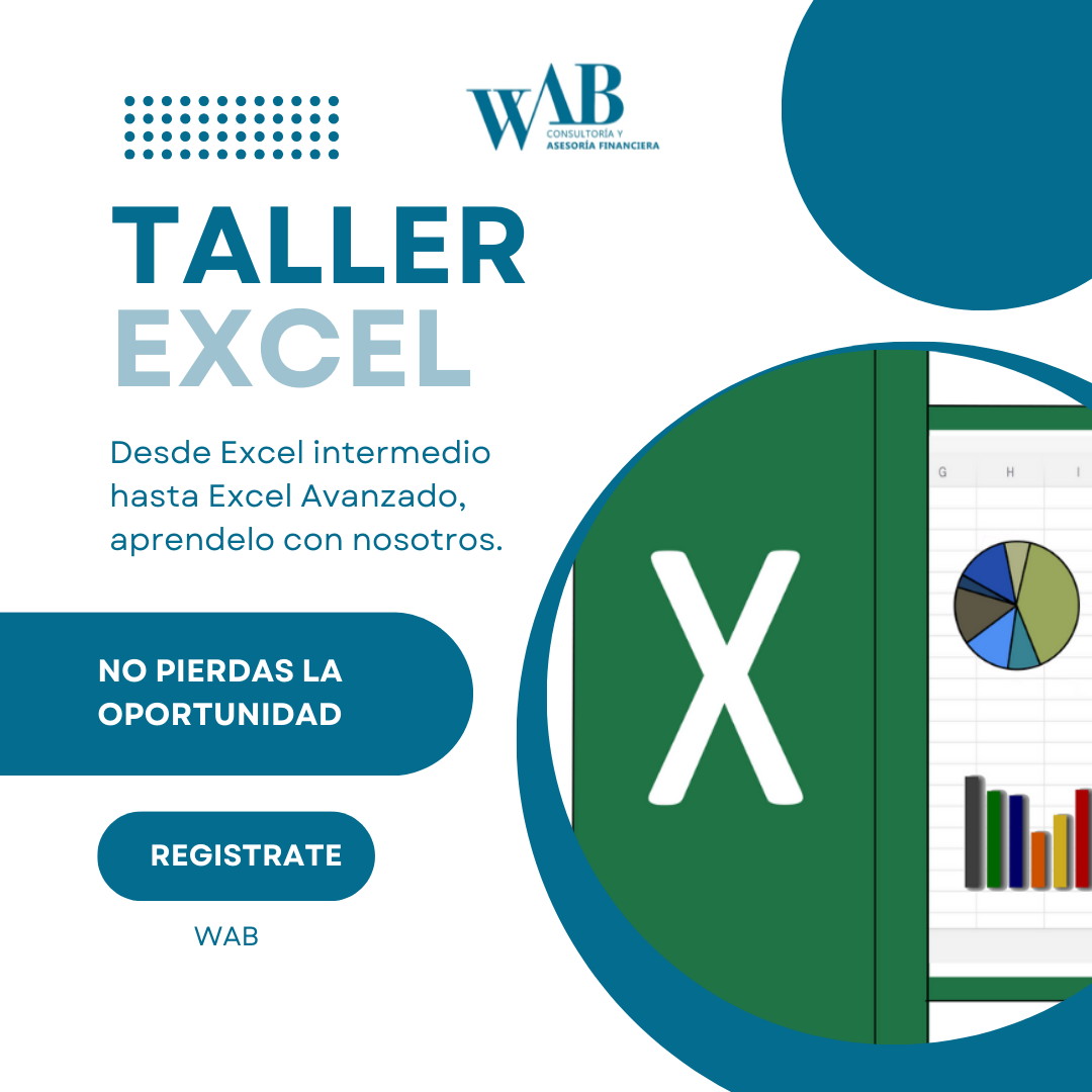 Taller Excel, Básico, Intermedio y Avanzado